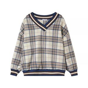 Harajuku Oversized V-Neck Sweater